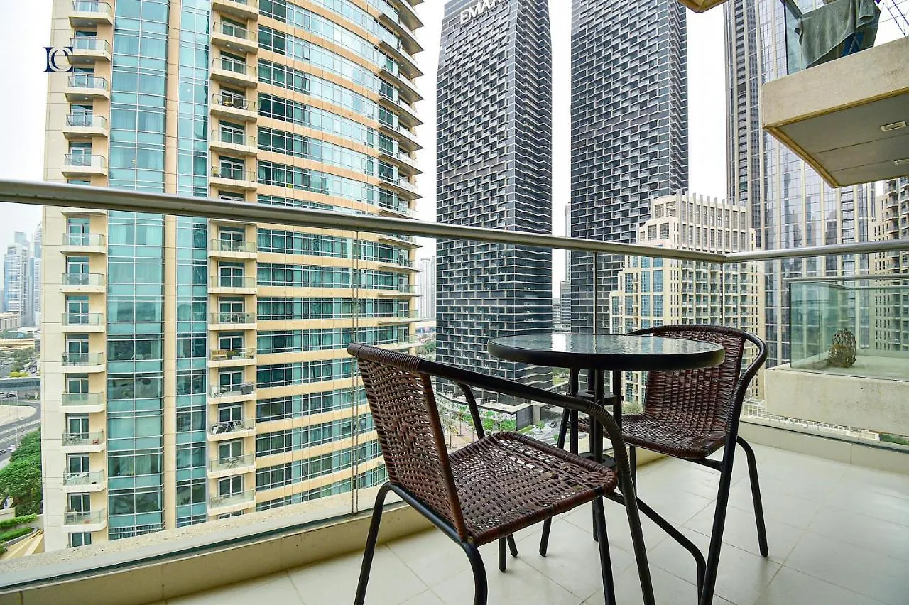 Daire 1Br With Burj Khalifa View - Loft Central Dubai Birleşik Arap Emirlikleri