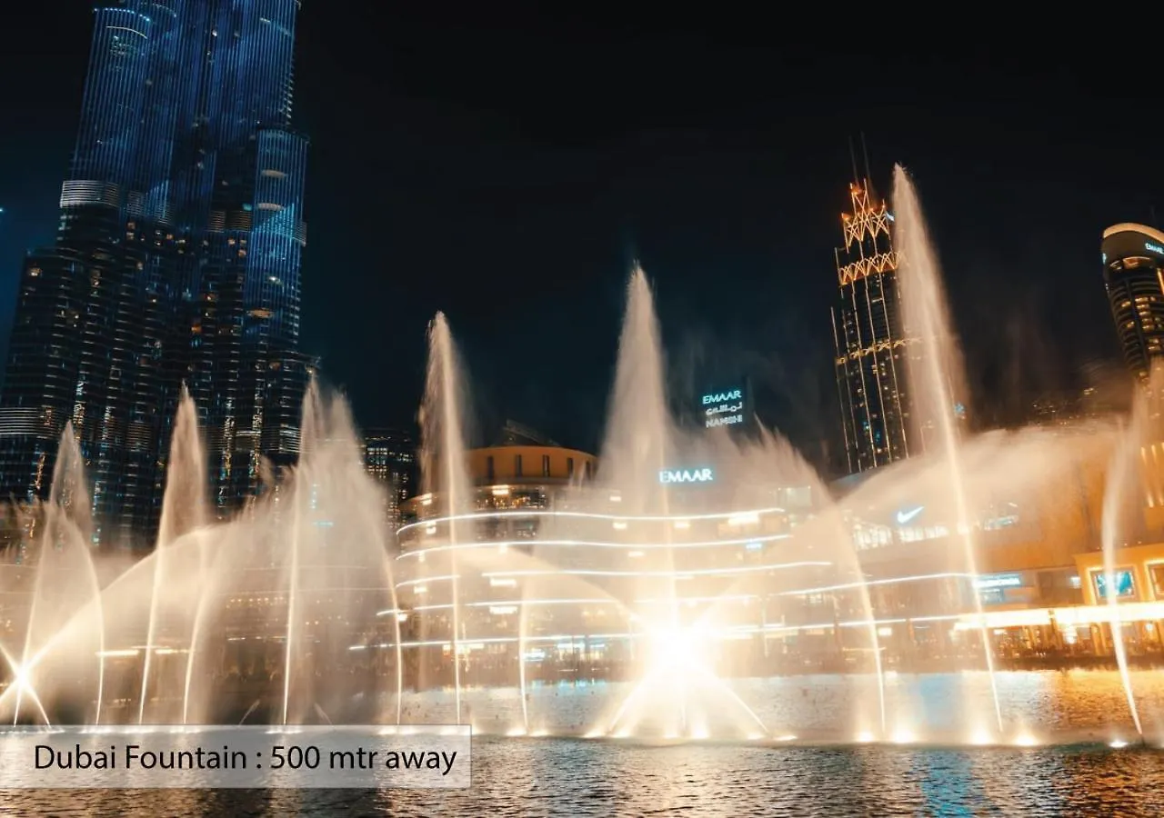 1Br With Burj Khalifa View - Loft Central Dubai